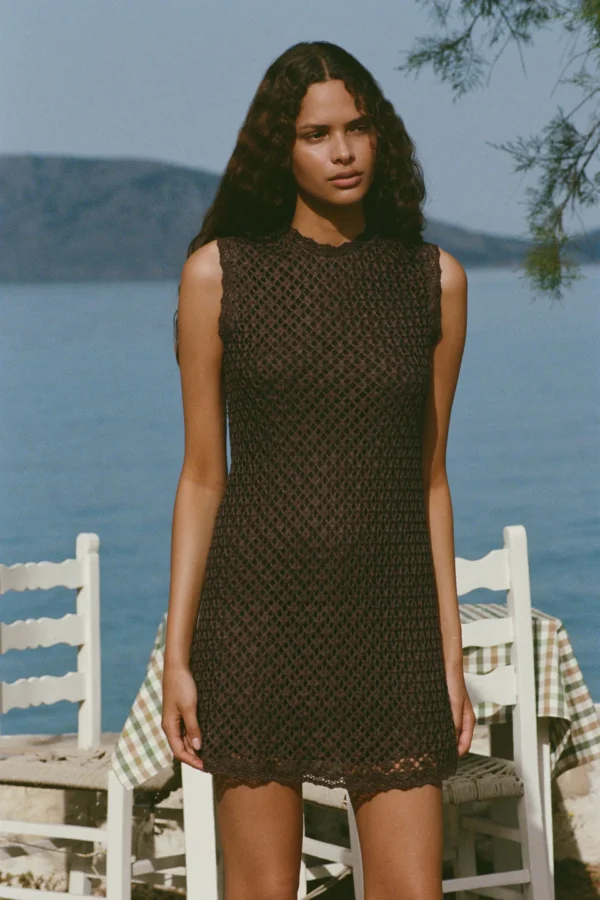 Liora Lace Mini Dress - Image 5