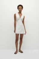 Elise Cotton Lace Mini Dress