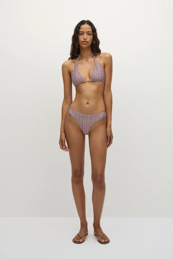 Noir Supportive Triangle Bikini Top